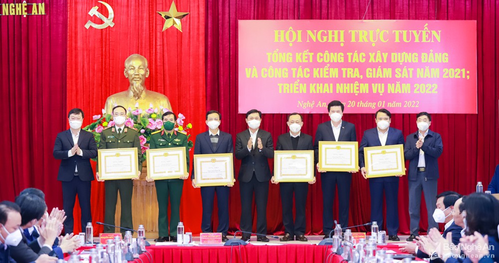 Ban Thường vụ Tỉnh ủy Nghệ An triển khai công tác xây dựng Đảng năm 2022