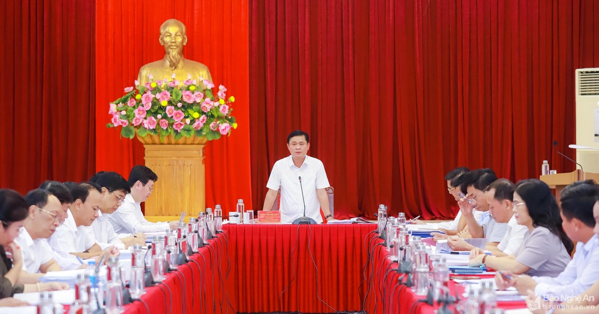 Ban Thường vụ Tỉnh ủy thông qua hai quyết sách quan trọng về quản lý các dự án đầu tư và khoáng sản