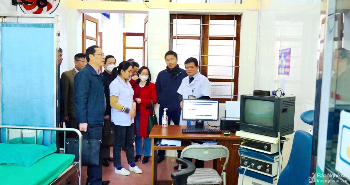 Đoàn Đại biểu Quốc hội tỉnh Nghệ An tổ chức giám sát chuyên đề tại huyện Tương Dương