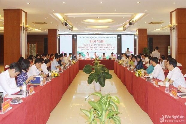 Hội nghị giao ban Thường trực HĐND cấp huyện