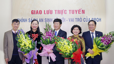 Giao lưu trực tuyến “Chính sách an sinh xã hội"