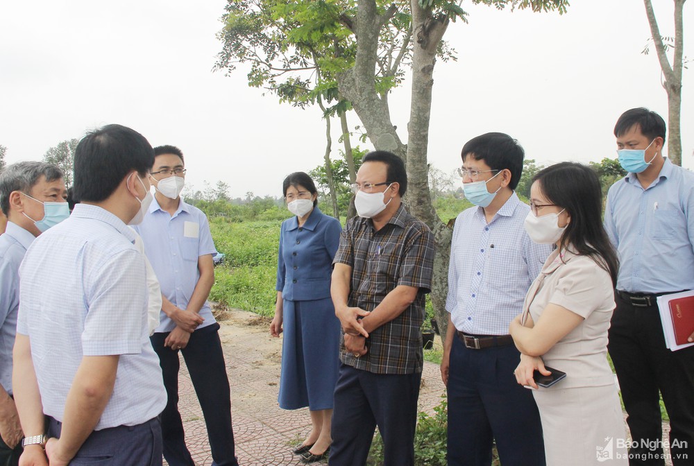 Hội đồng nhân dân tỉnh làm việc với thị xã Cửa Lò về các dự án chậm tiến độ