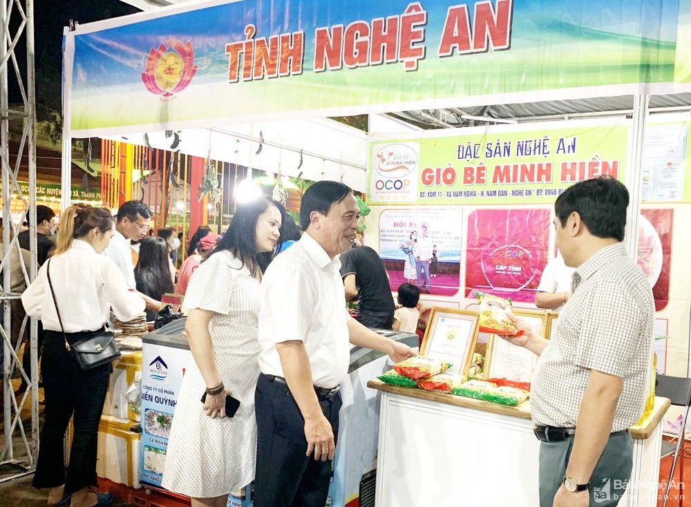 Nghệ An tham gia Hội chợ thương mại và giới thiệu sản phẩm OCOP khu vực Tây Nguyên - Gia Lai