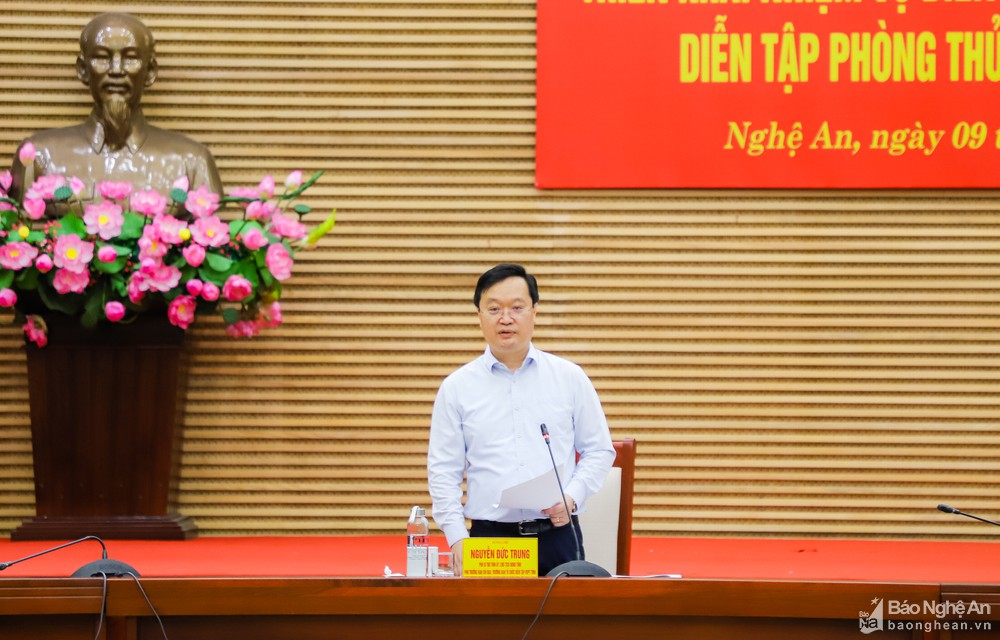 Nắm chắc kế hoạch, đảm bảo diễn tập Khu vực phòng thủ và phòng thủ dân sự tỉnh an toàn