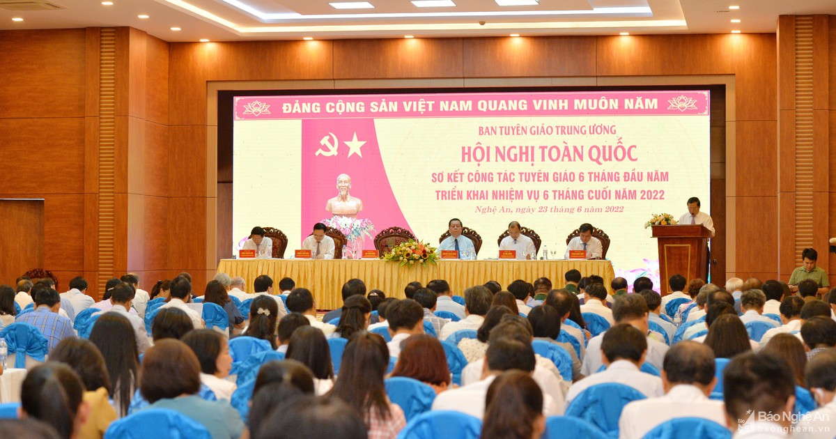 Ban Tuyên giáo Trung ương triển khai nhiệm vụ 6 tháng cuối năm 2022