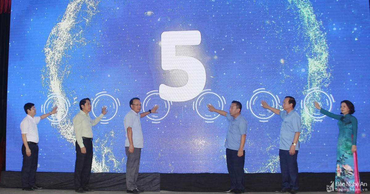 Nghệ An: Tập trung chuyển đổi số trên cả 3 trụ cột