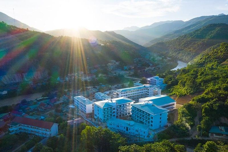 Ngôi trường "trong mơ” của học sinh vùng cao Nghệ An