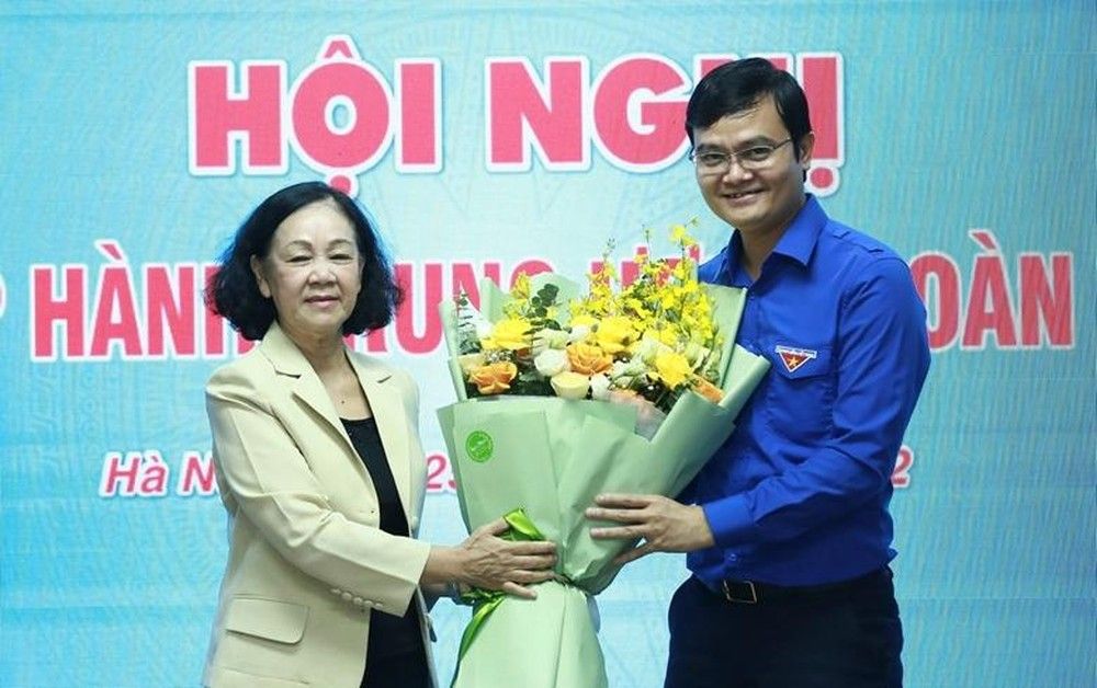 Đồng chí Bùi Quang Huy làm Bí thư thứ nhất Trung ương Đoàn TNCS Hồ Chí Minh