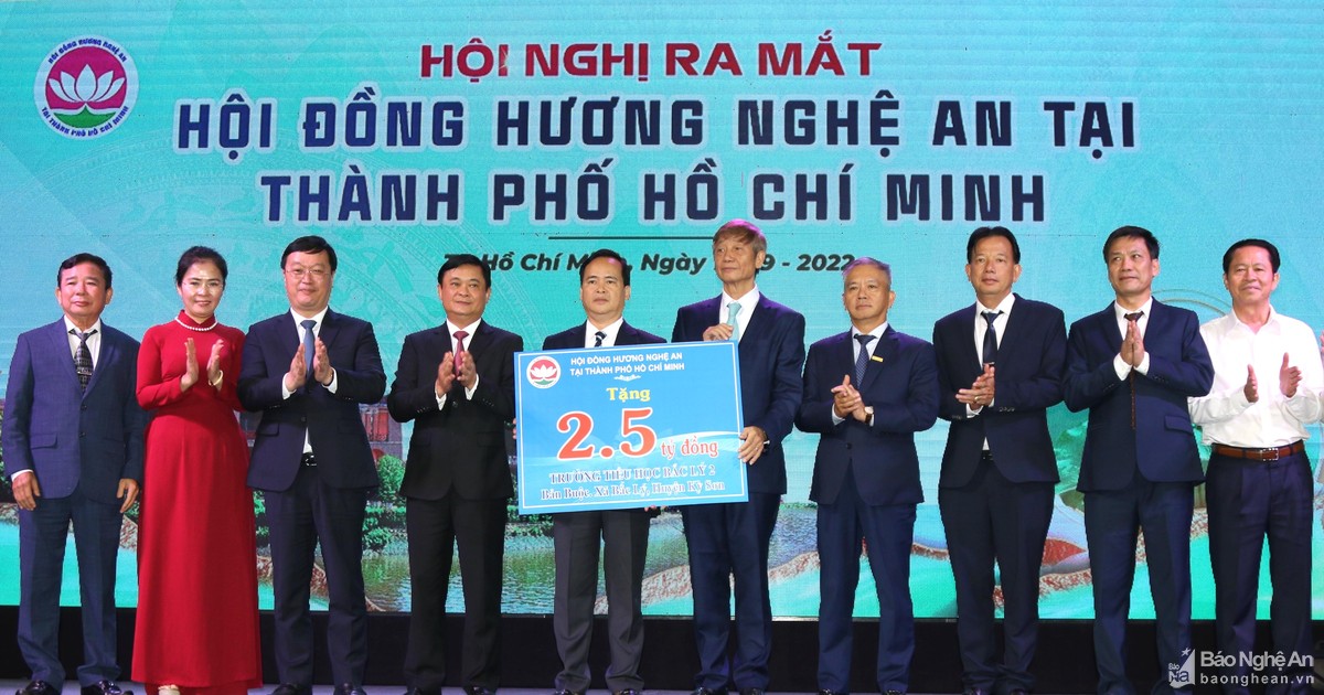 Thắt chặt tình người Nghệ ở đất phương Nam