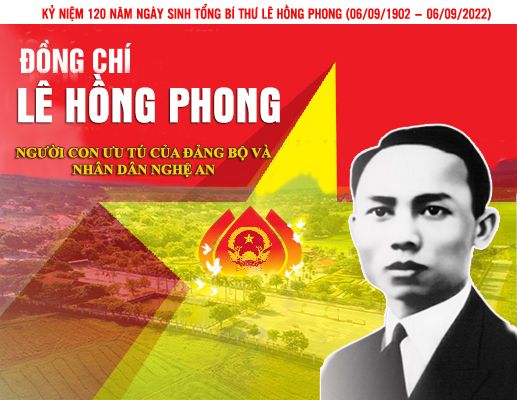 Đồng chí Lê Hồng Phong - Người con ưu tú của Đảng bộ và nhân dân Nghệ An