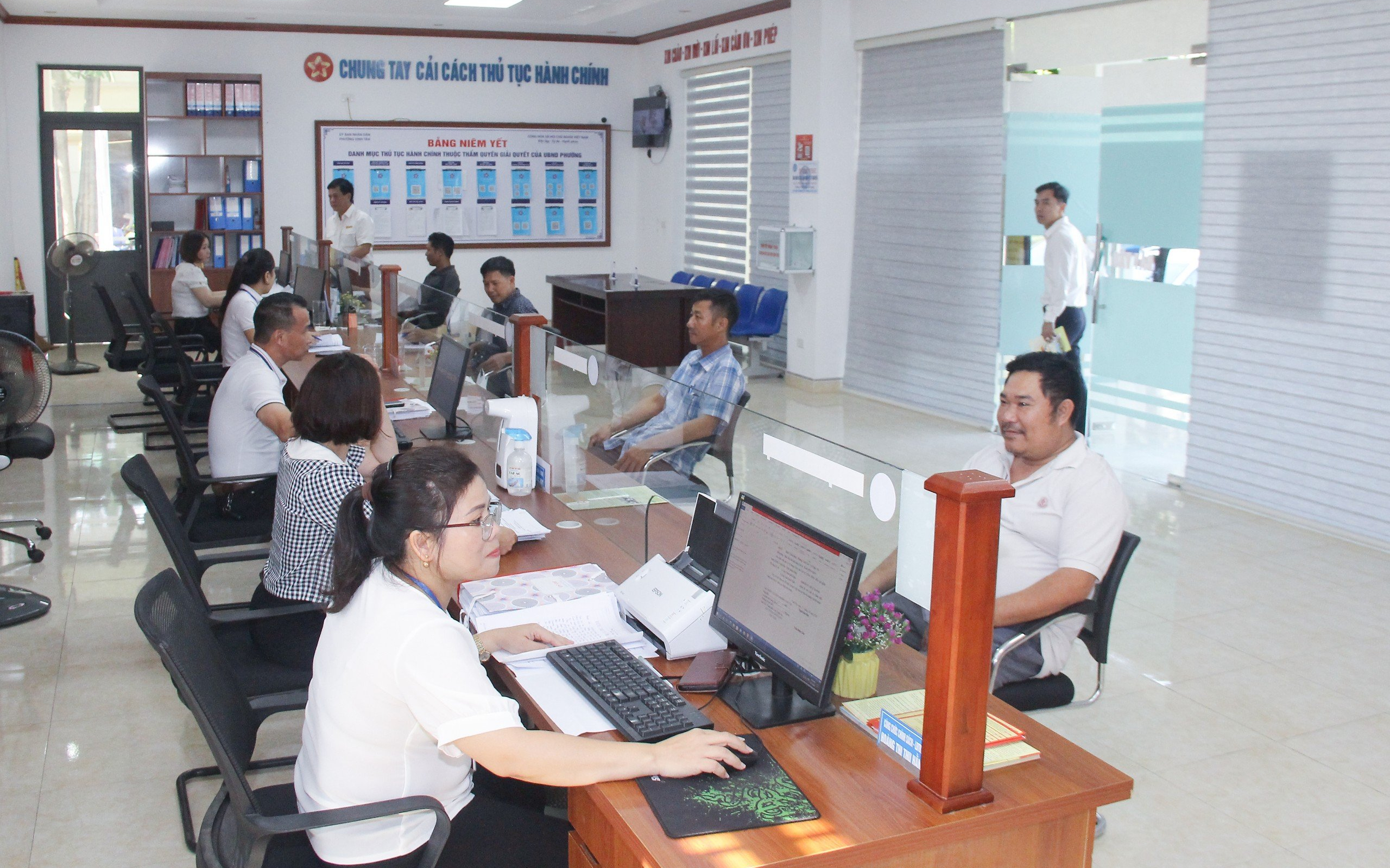 Điểm sáng trong cải cách hành chính ở thành phố Vinh