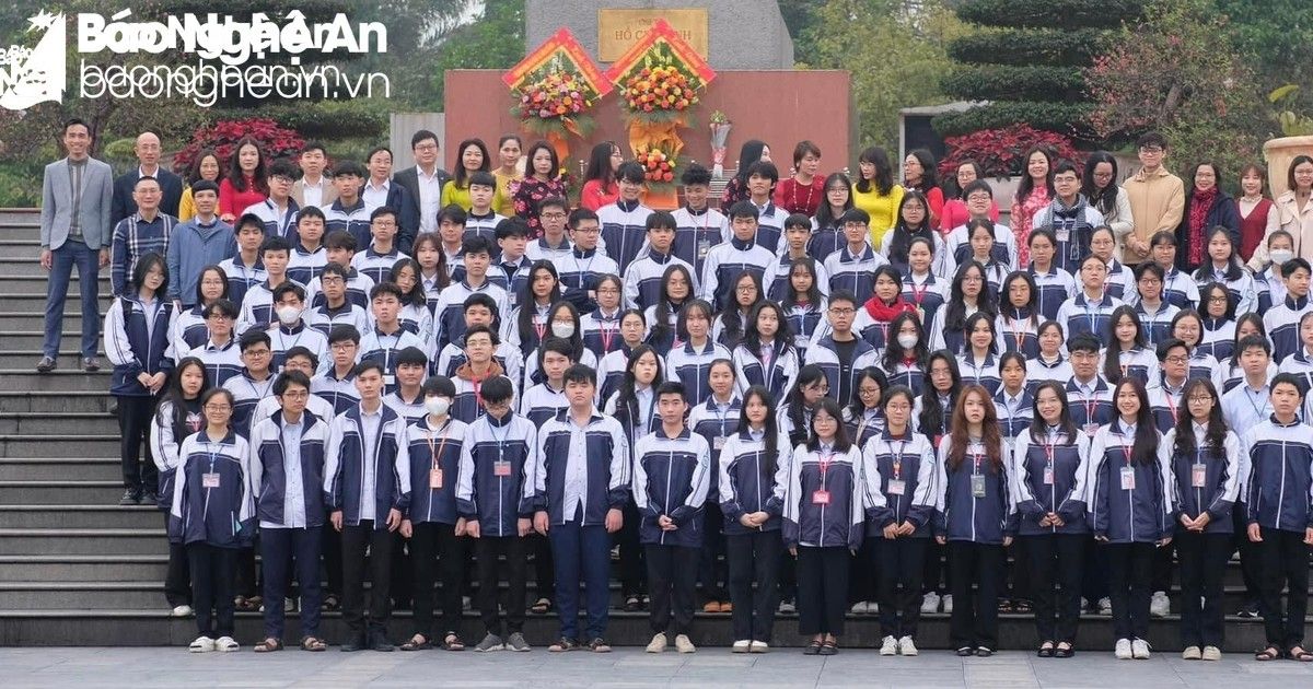 Hơn 100 học sinh Nghệ An tham dự cuộc thi chọn học sinh giỏi quốc gia năm 2023