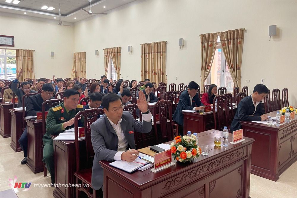 HĐND thị xã Thái Hòa thông qua các tờ trình điều chỉnh một số dự án đầu tư công