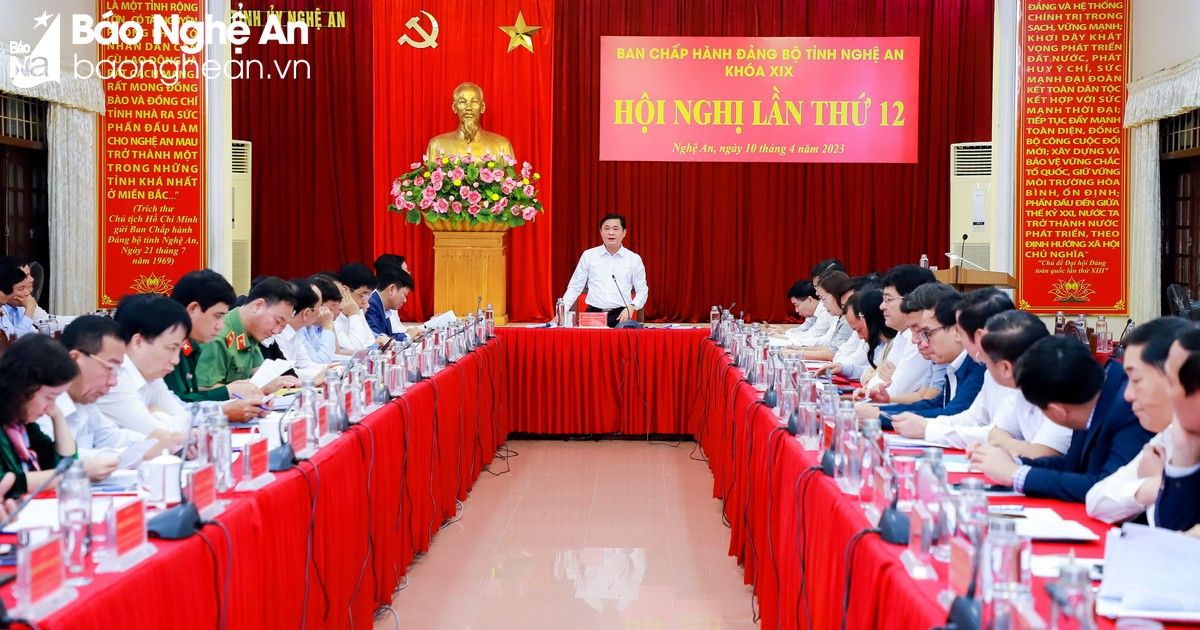 Phối hợp, chuẩn bị chu đáo để trình Bộ Chính trị Tổng kết 10 năm thực hiện Nghị quyết số 26 về Nghệ An