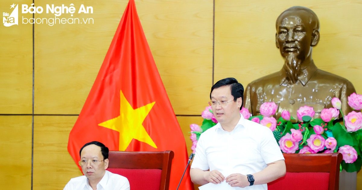 Nghệ An sẽ trình Thủ tướng Chính phủ phê duyệt Quy hoạch tỉnh trong tháng 5/2023