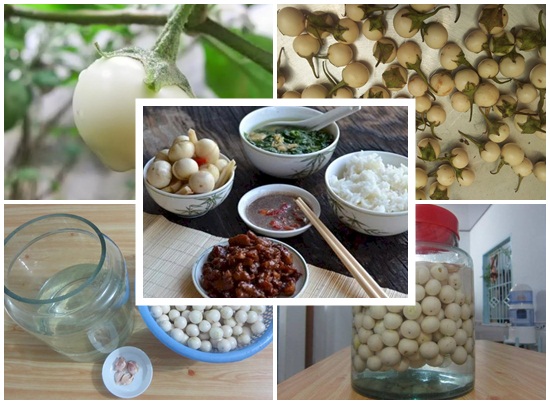 Món cà muối xứ Nghệ