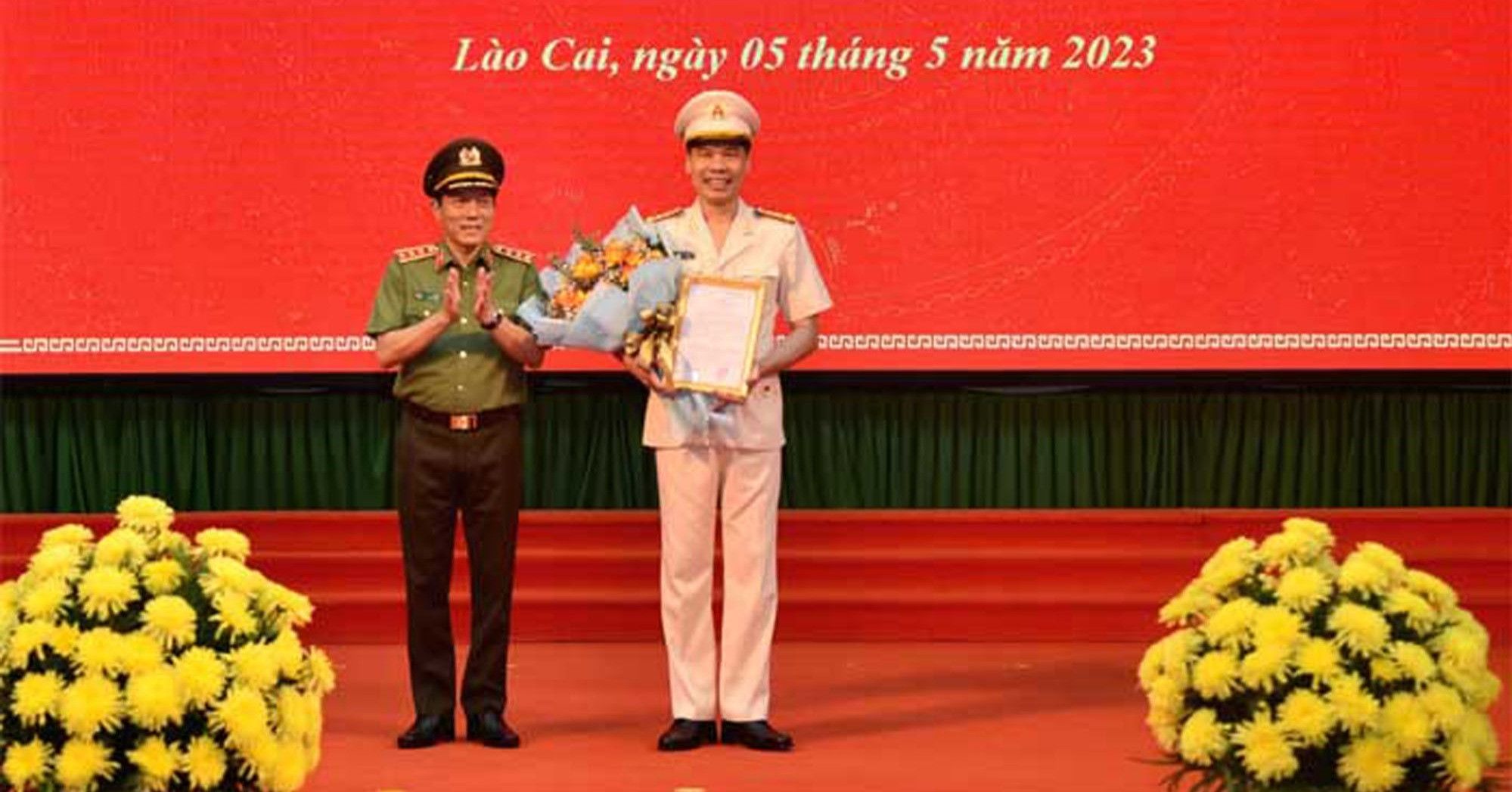 Phó Giám đốc Công an tỉnh Nghệ An được điều động làm Giám đốc Công an tỉnh Lào Cai