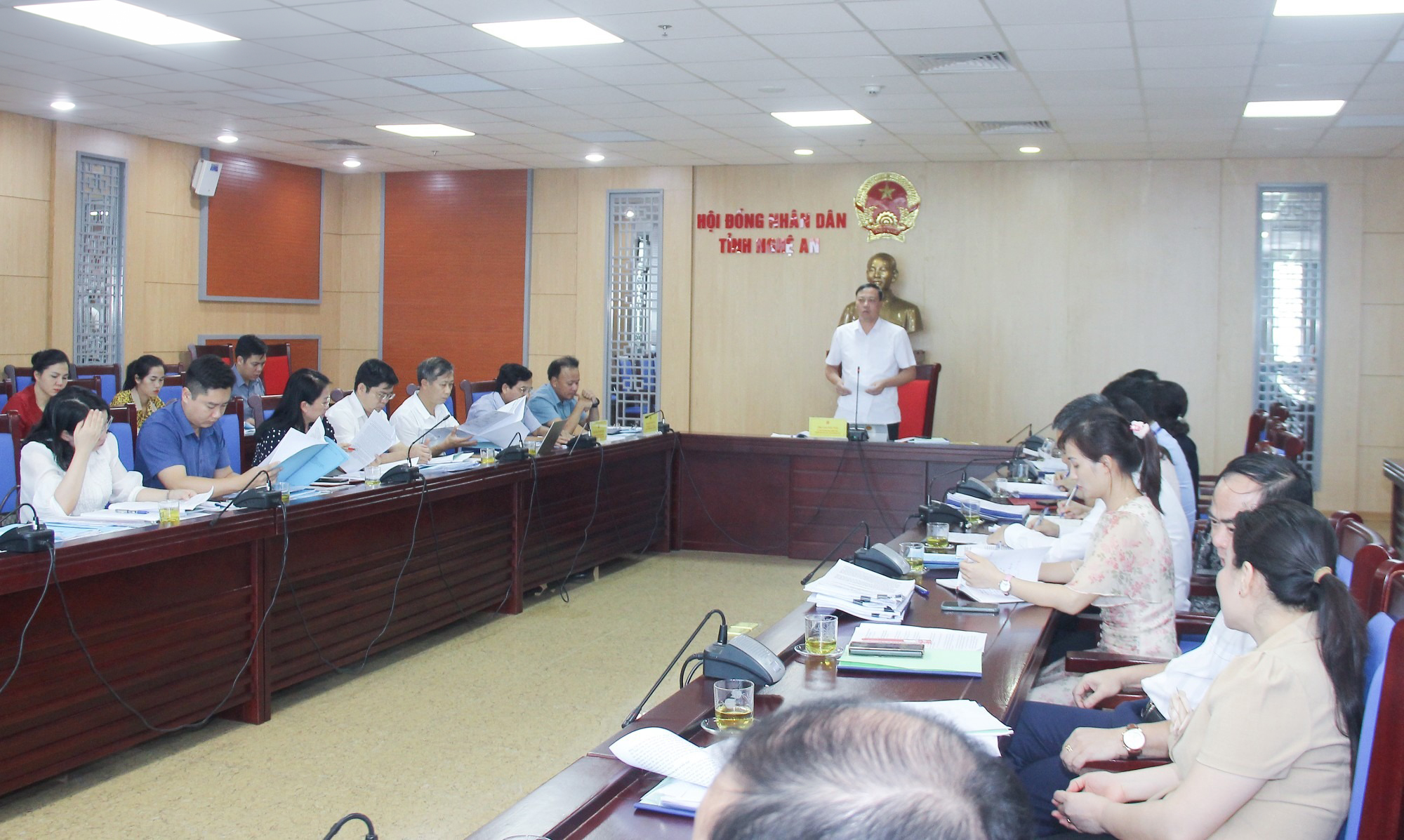 Thẩm tra một số dự thảo nghị quyết trình HĐND tỉnh