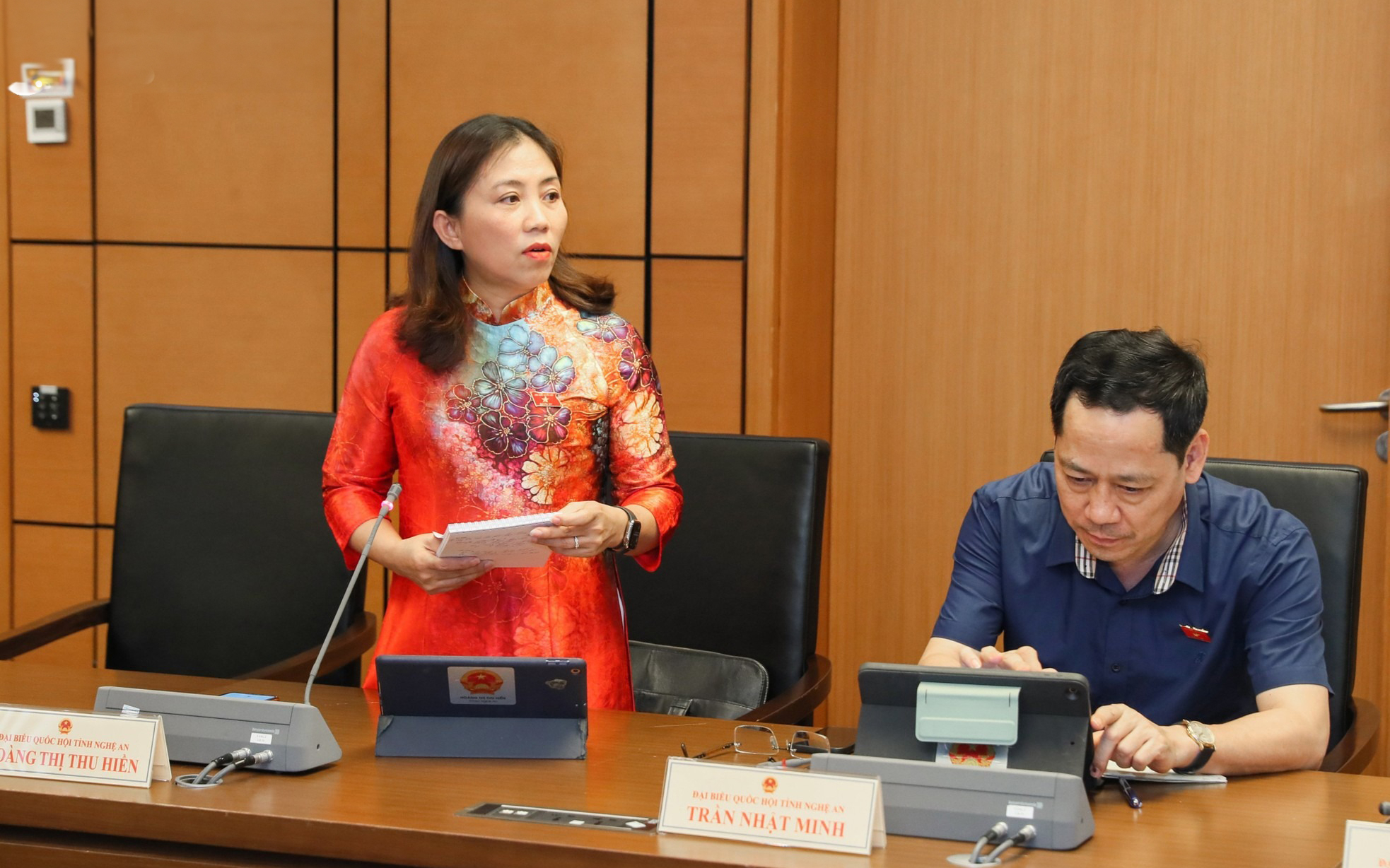 Đại biểu đoàn Nghệ An đề nghị luật hóa cụ thể vấn đề tuần hoàn nước để đảm bảo an ninh nguồn nước