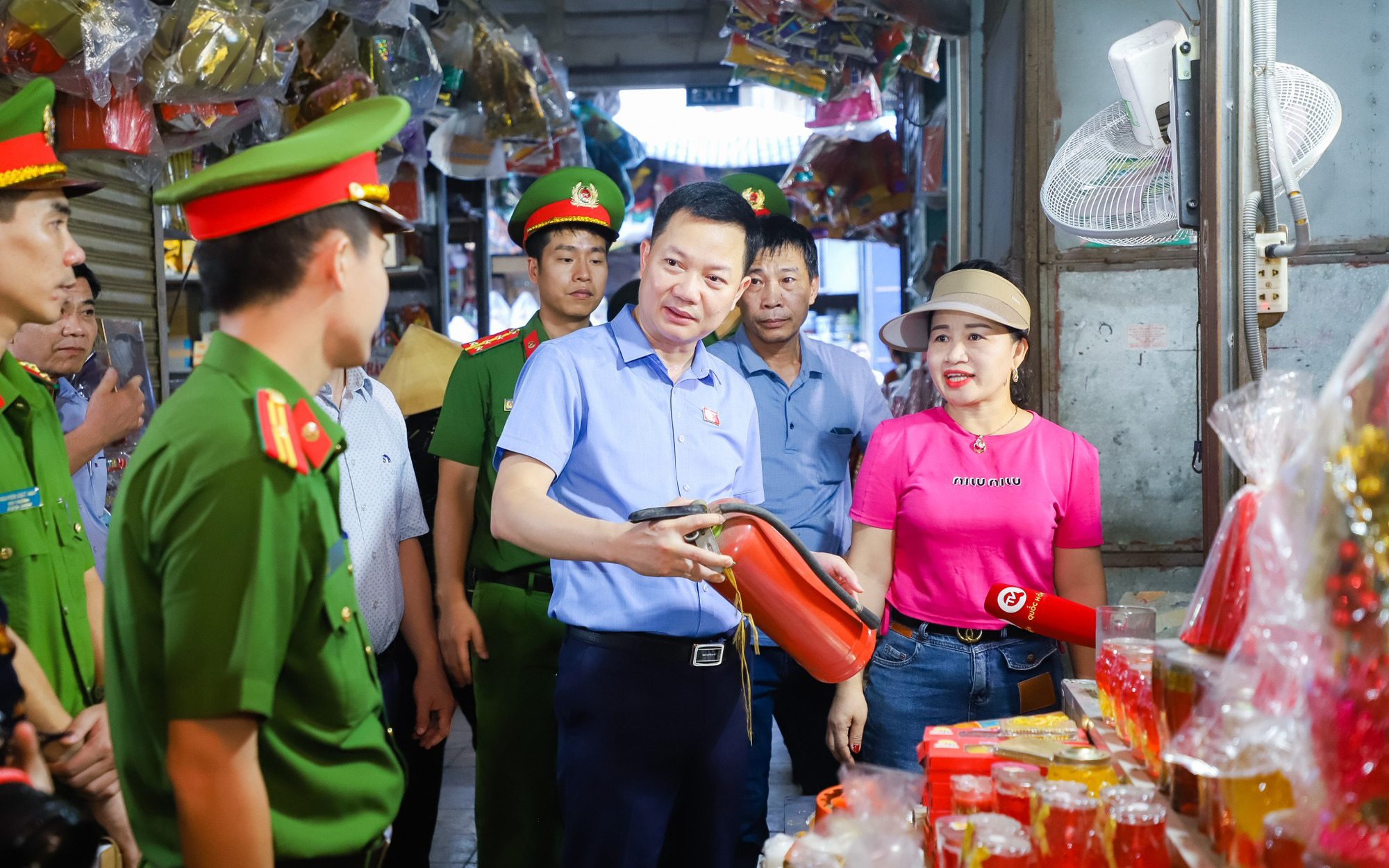 Ủy ban Quốc phòng - An ninh của Quốc hội giám sát việc thực hiện chính sách, pháp luật phòng cháy, chữa cháy tại Nghệ An