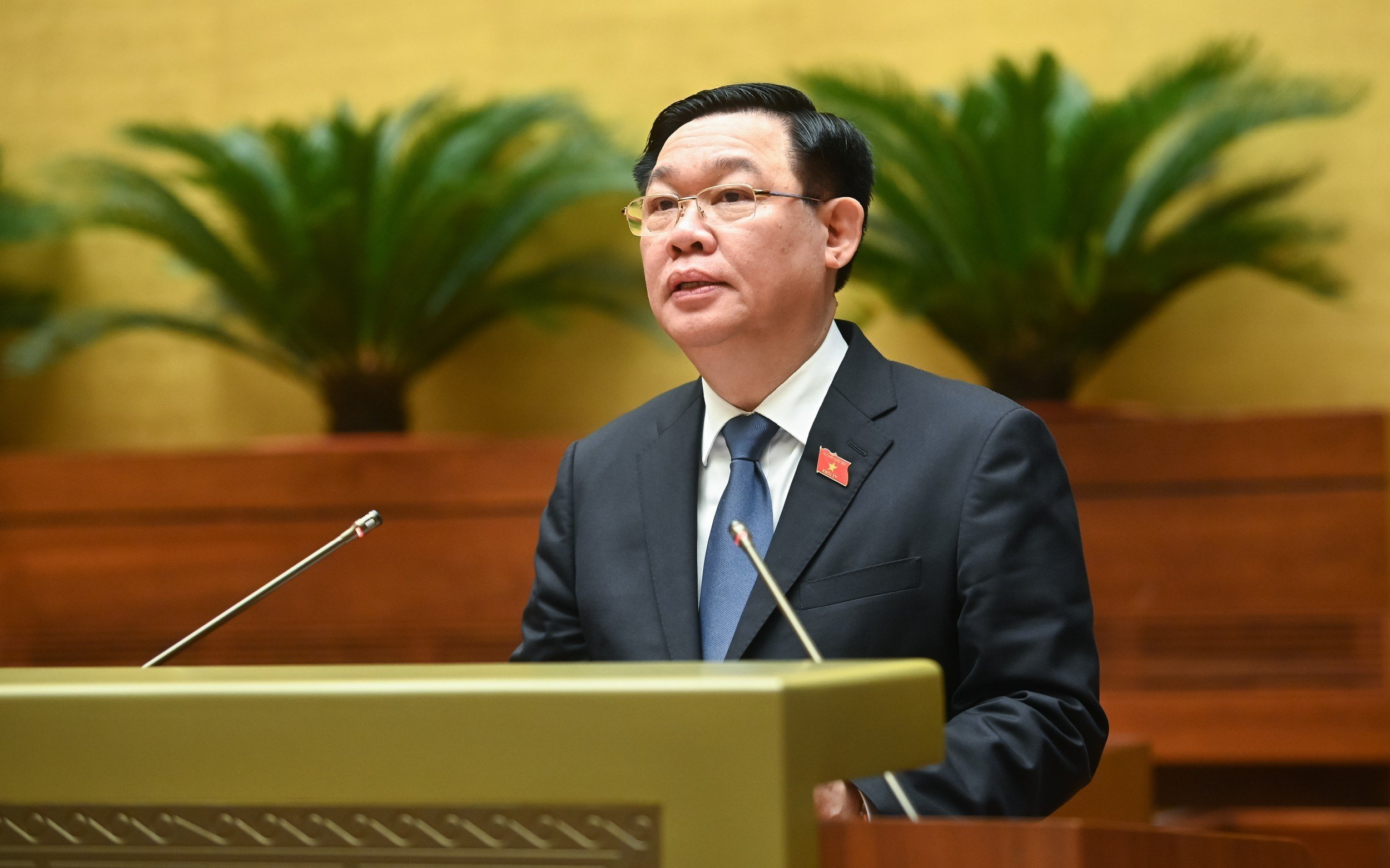 Phát biểu Khai mạc của Chủ tịch Quốc hội Vương Đình Huệ tại phiên chất vấn và trả lời chất vấn