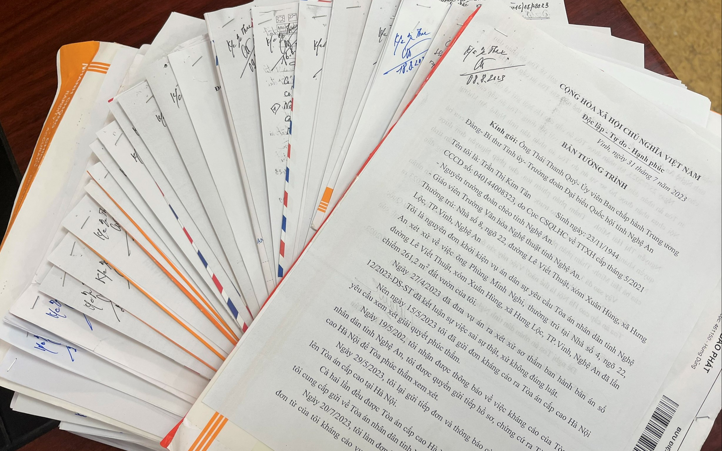 Đoàn ĐBQH tỉnh tiếp nhận, xử lý 56 đơn thư của công dân trong tháng 8/2023