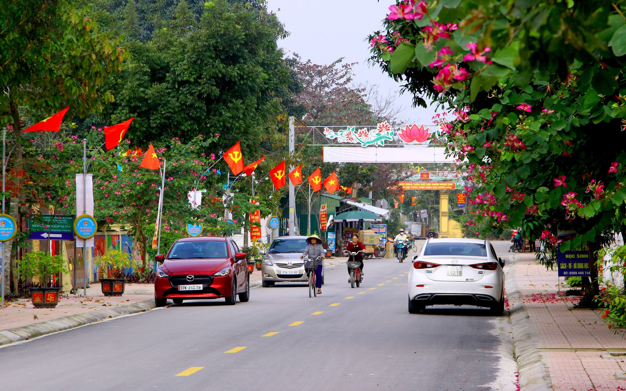 Những hình ảnh đẹp ở các xã nông thôn mới kiểu mẫu của Nghệ An