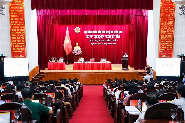 Kỳ họp thứ 23 HĐND tỉnh Nghệ An khóa XVIII
