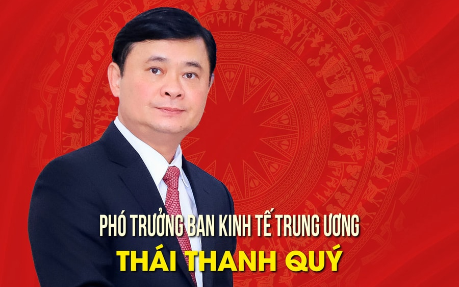 Chân dung tân Phó Trưởng ban Kinh tế Trung ương Thái Thanh Quý