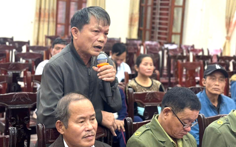 Quan tâm đến tu sửa đường giao thông tại xã Nghi Thịnh, huyện Nghi lộc