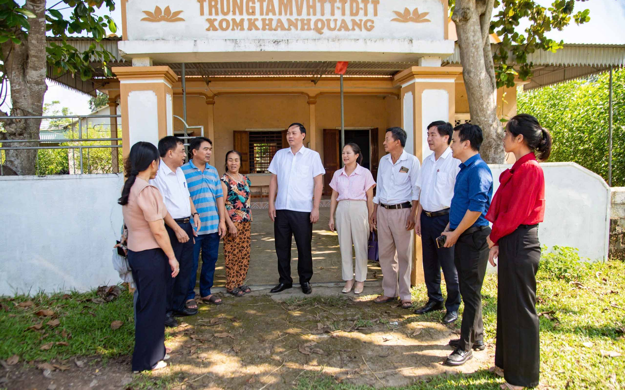 Nghệ An: Xây dựng thiết chế văn hóa - thể thao ở các xóm sau sáp nhập