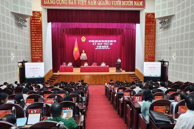 Kỳ họp thứ 24 HĐND tỉnh Nghệ An khóa XVIII