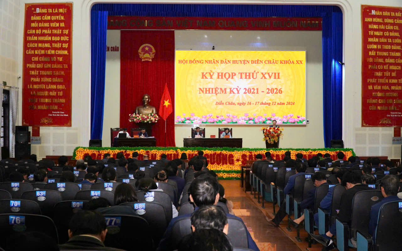 HĐND huyện Diễn Châu: Chất vấn nhiều vấn đề dân sinh và phát triển bền vững