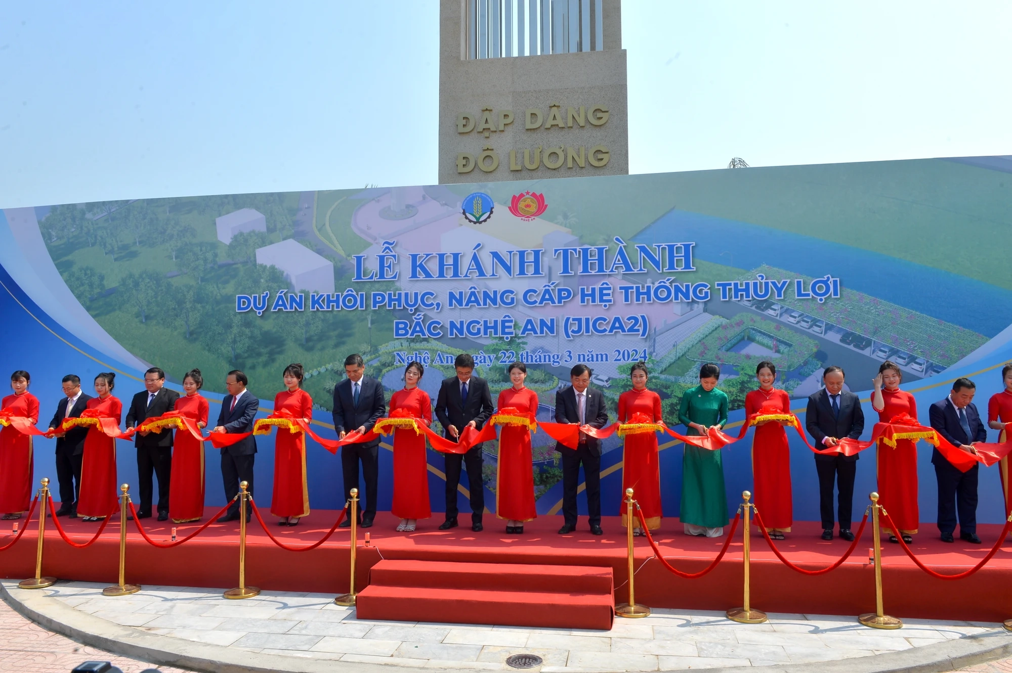 Khánh thành Dự án khôi phục, nâng cấp hệ thống Thủy lợi Bắc Nghệ An (JICA2)