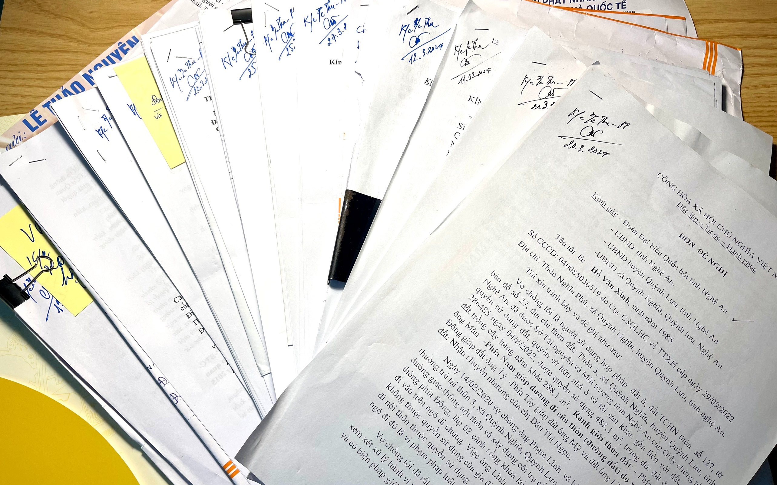 Đoàn ĐBQH tỉnh tiếp nhận, xử lý 18 đơn khiếu nại, tố cáo, kiến nghị, phản ánh của công dân trong tháng 03/2024