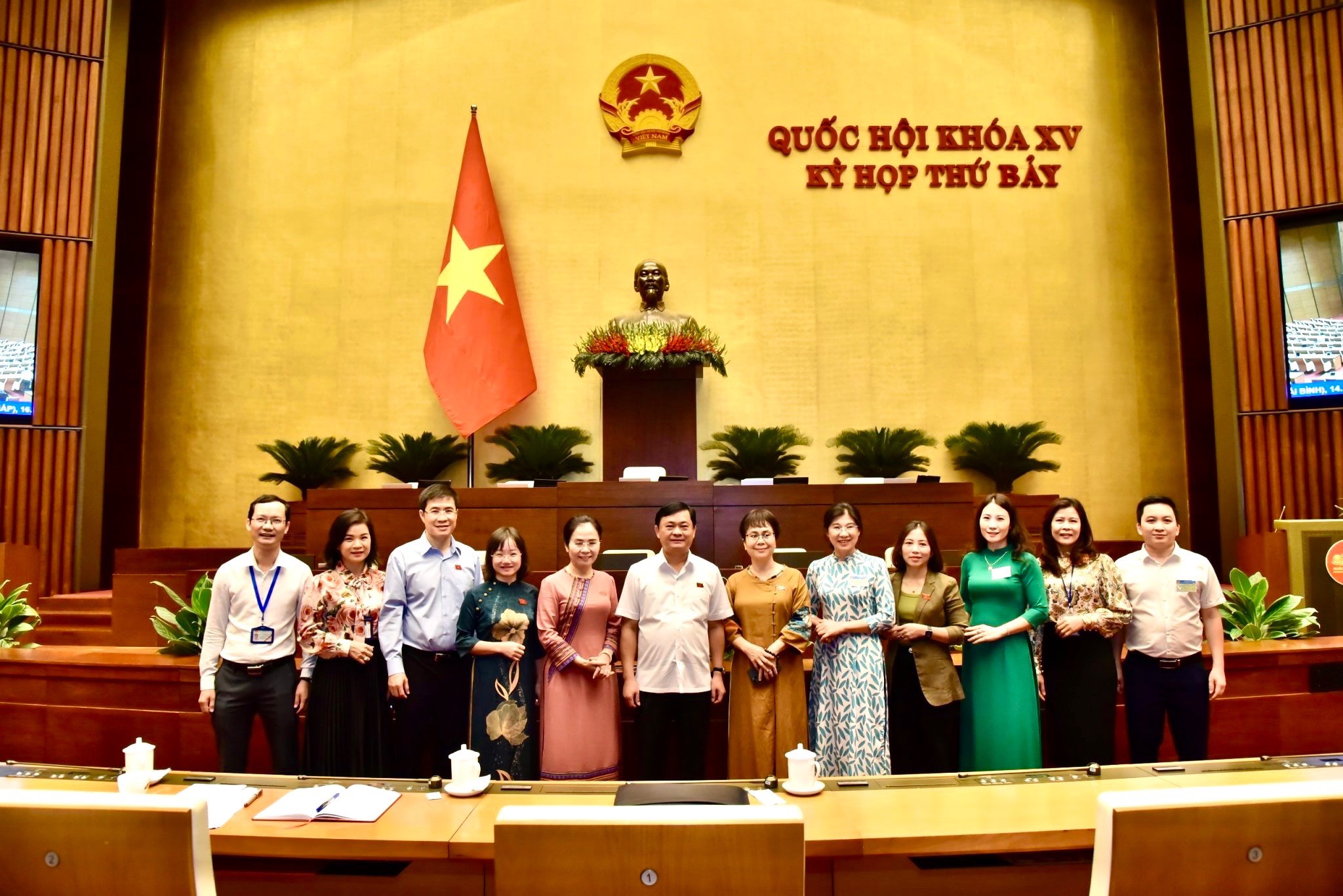 Thường trực HĐND tỉnh dự thính Kỳ họp thứ 7, Quốc hội khóa XV