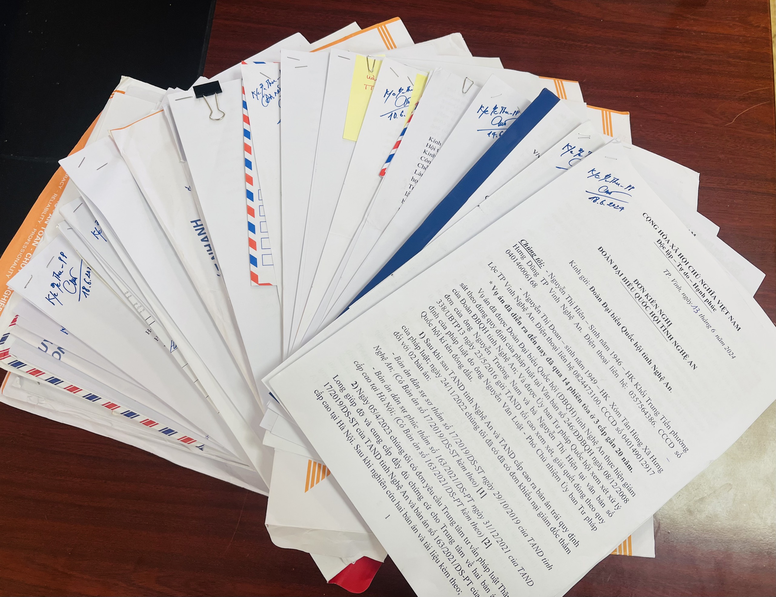 Đoàn ĐBQH tỉnh tiếp nhận, xử lý 39 đơn thư của công dân trong tháng 6/2024