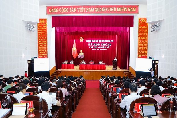 Kỳ họp thứ 21 HĐND tỉnh Nghệ An khóa XVIII