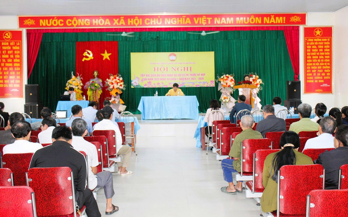 Cử tri xã Quỳnh Lưu kiến nghị nhiều vấn đề liên quan đến đời sống dân sinh