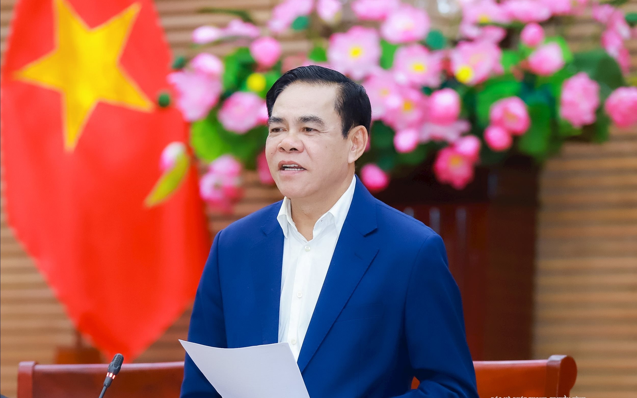 Chủ tịch UBND tỉnh Nghệ An Võ Trọng Hải chủ trì phiên họp thường kỳ của UBND tỉnh