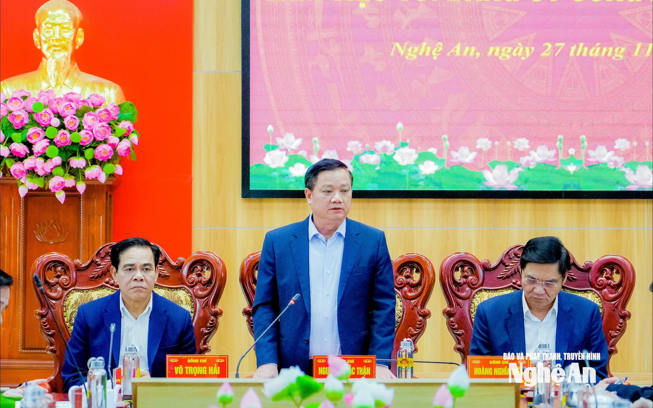 Thường trực Tỉnh uỷ làm việc với Đảng uỷ Công an tỉnh