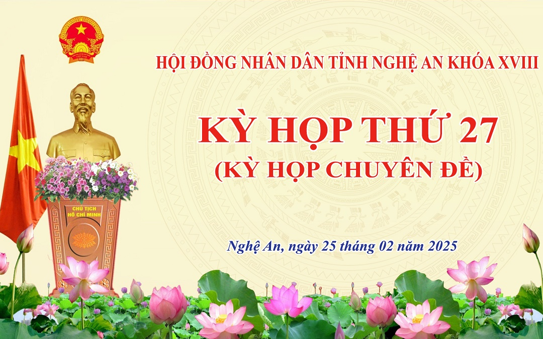 Thường trực HĐND tỉnh Nghệ An triệu tập kỳ họp chuyên đề