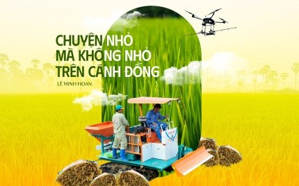 Chuyện nhỏ mà không nhỏ trên cánh đồng