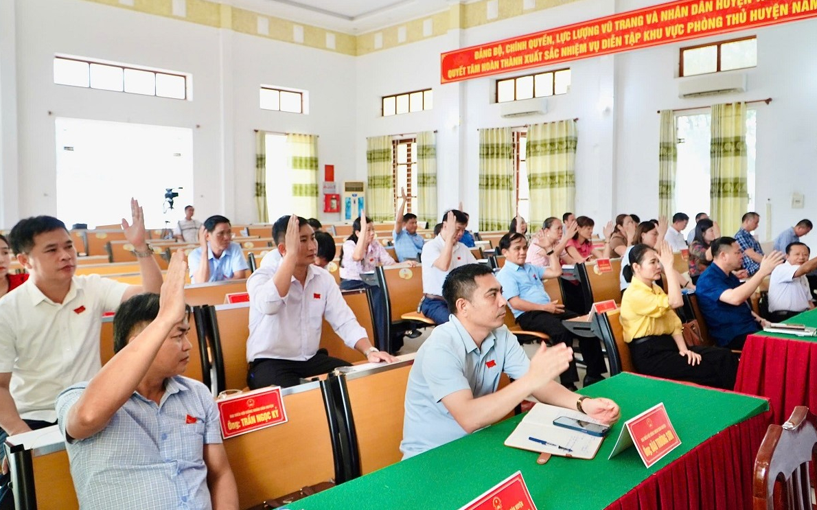 HĐND huyện Tân Kỳ khóa XIX tổ chức Kỳ họp thứ 19 thông qua các nội dung thuộc thẩm quyền