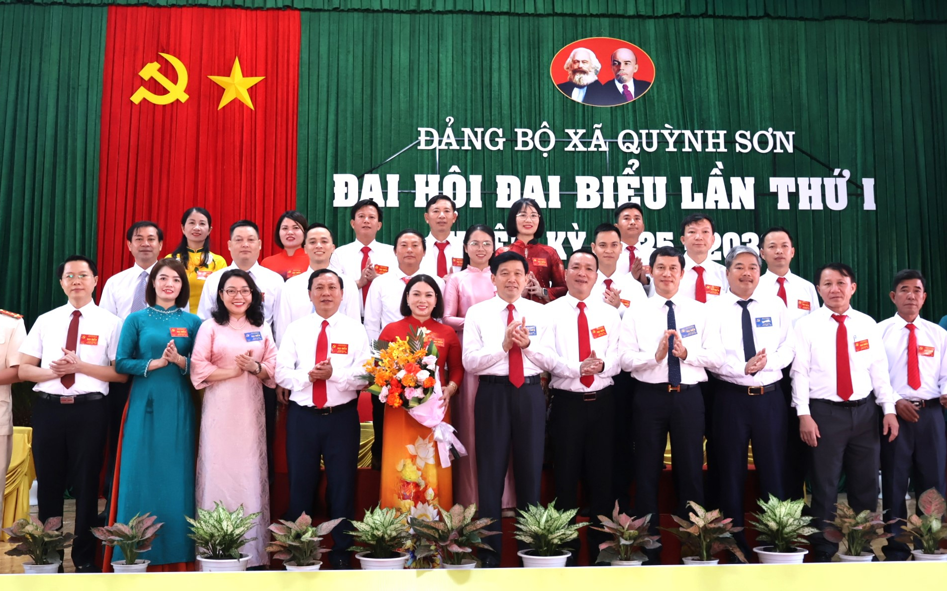 Đại hội Đảng bộ xã Quỳnh Sơn lần thứ nhất, nhiệm kỳ 2025 - 2030