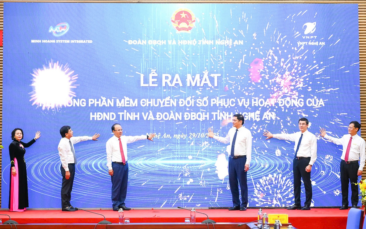 Chuyển đổi số trong hoạt động của cơ quan dân cử Nghệ An