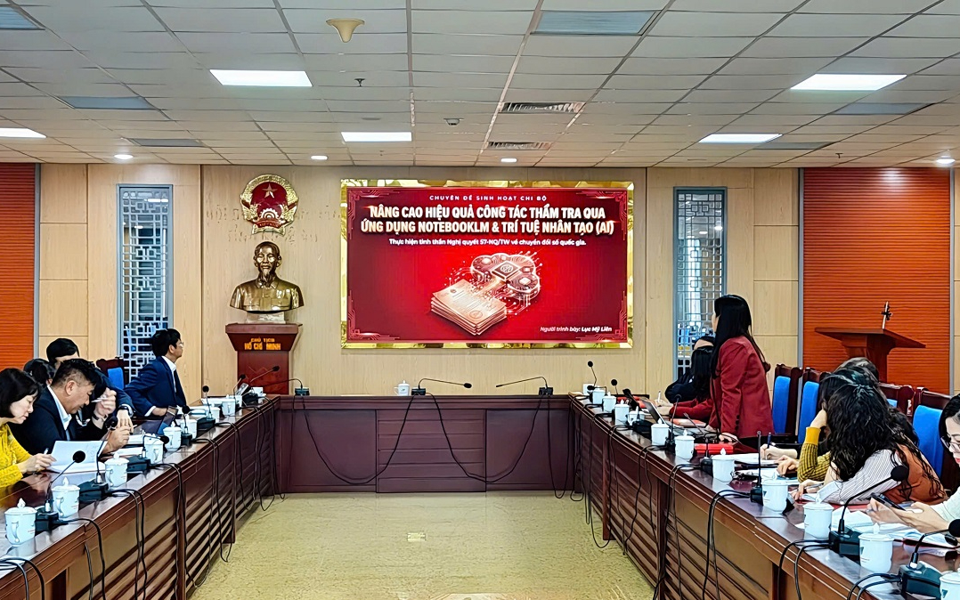 Chi bộ Công tác HĐND sinh hoạt chuyên đề: nâng cao chất lượng thẩm tra của các Ban HĐND qua ứng dụng chuyển đổi số