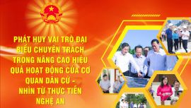 Phát huy vai trò đại biểu chuyên trách trong nâng cao hiệu quả hoạt động của cơ quan dân cử - nhìn từ thực tiễn Nghệ An