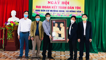 Phó Chủ tịch HĐND tỉnh Nguyễn Như Khôi dự Ngày hội Đại đoàn kết toàn Dân tộc tại huyện Quế Phong