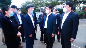 Bí thư Tỉnh ủy Thái Thanh Quý dự Ngày hội Đại đoàn kết toàn dân tộc tại xã Tân Sơn, huyện Đô Lương